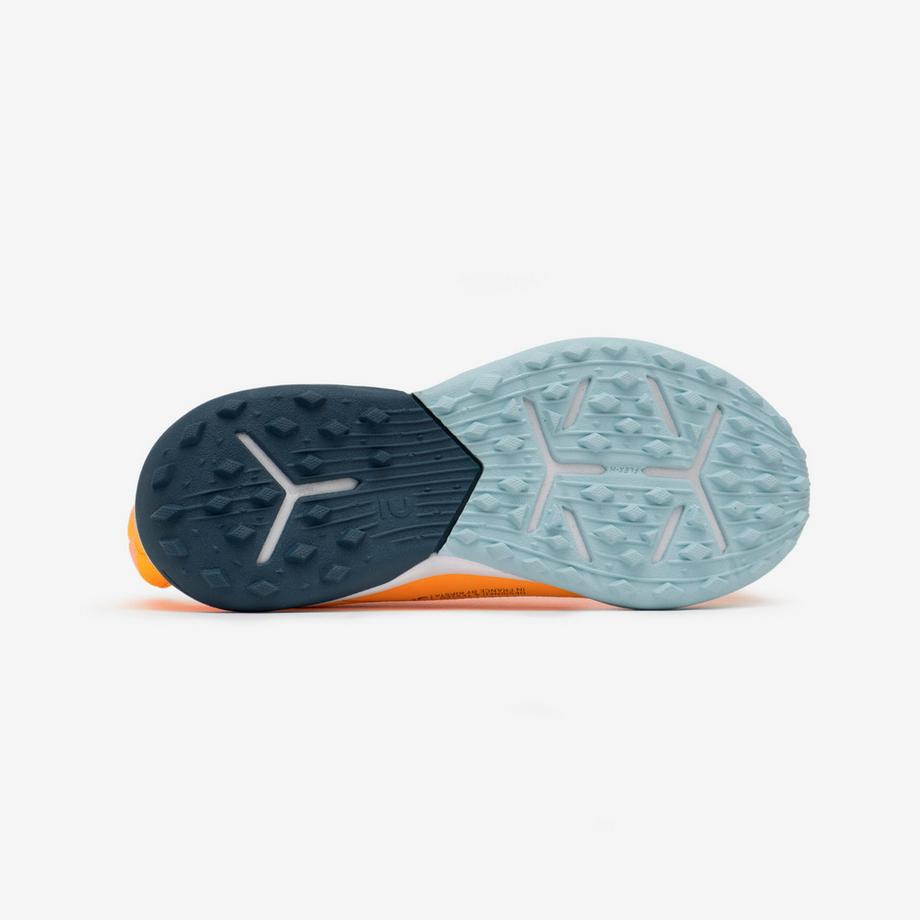 KIPSTA  Chaussures de football à scratch enfant, Viralto I turf orange 