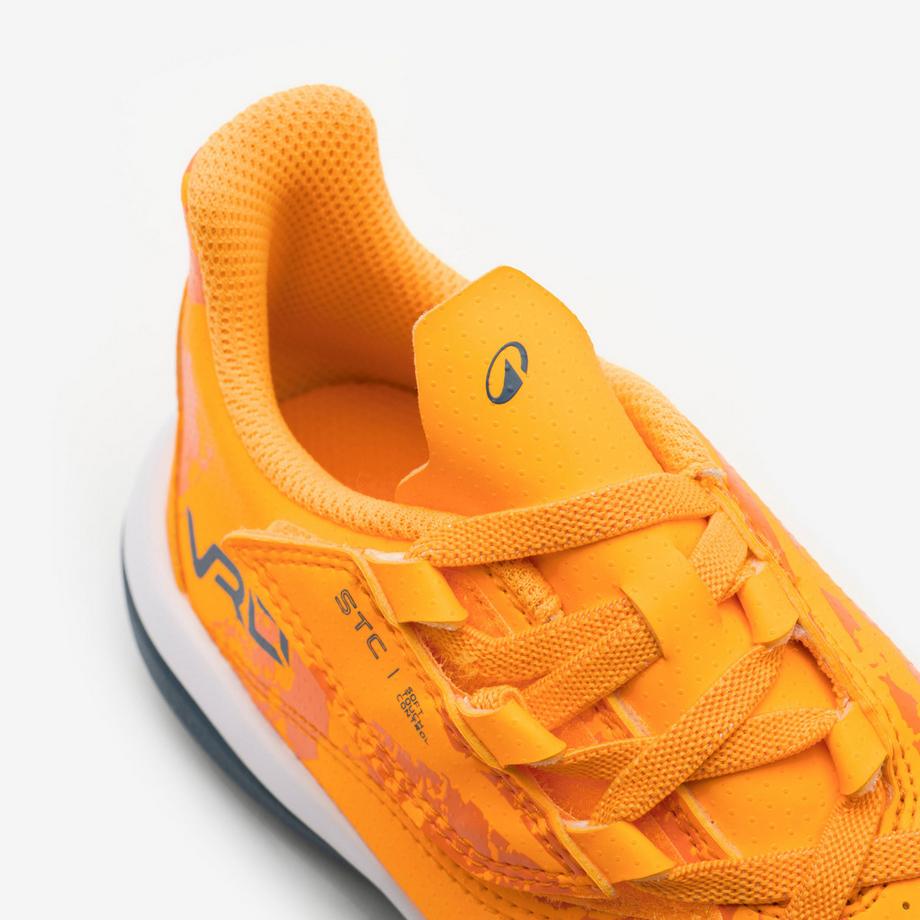 KIPSTA  Chaussures de football à scratch enfant, Viralto I turf orange 