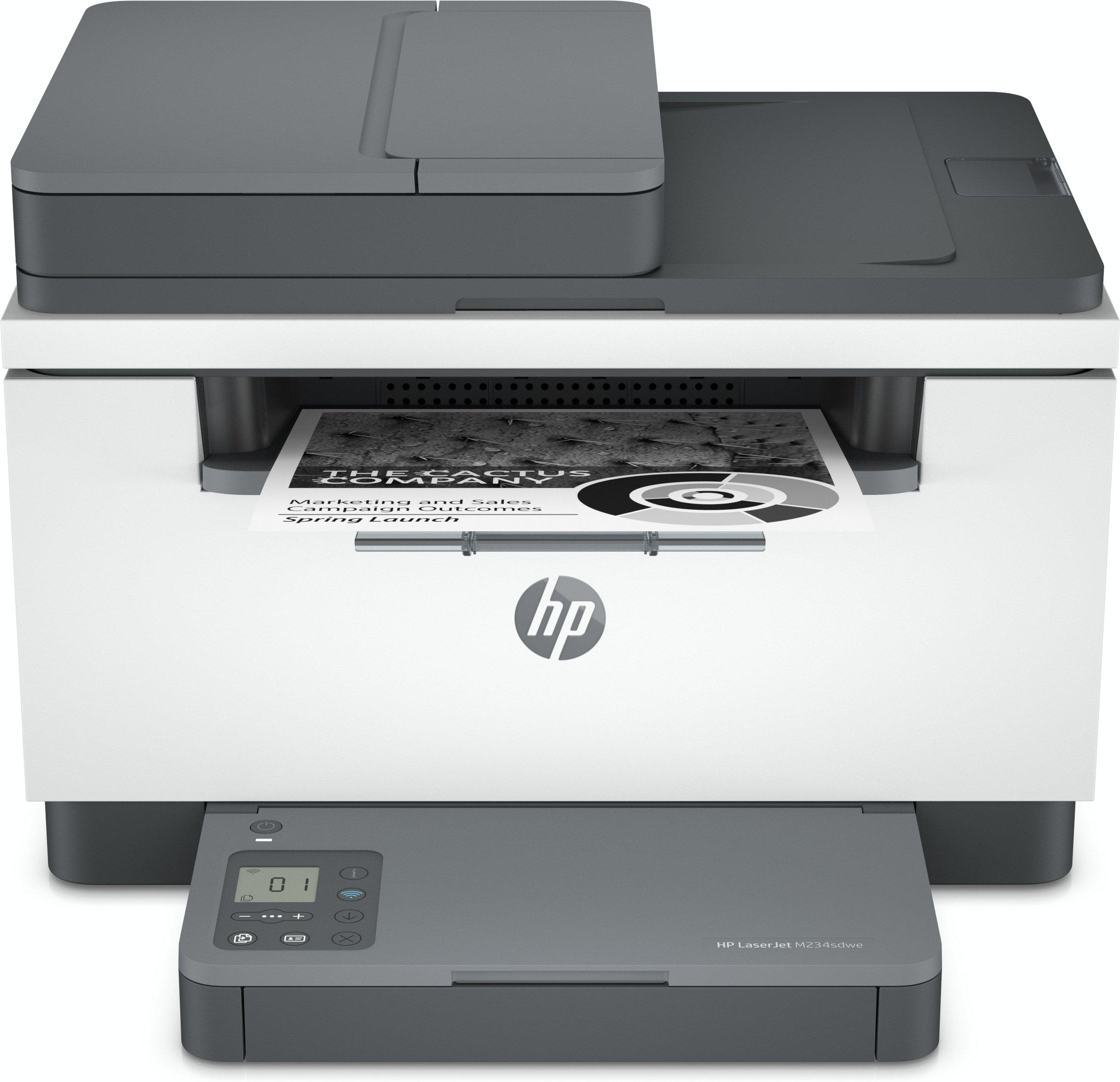 HP  LaserJet  MFP M234sdwe Drucker, Schwarz, Drucker für Home und Home Office, Drucken, Kopieren, Scannen, +; Scannen an E-Mail; Scannen an PDF 