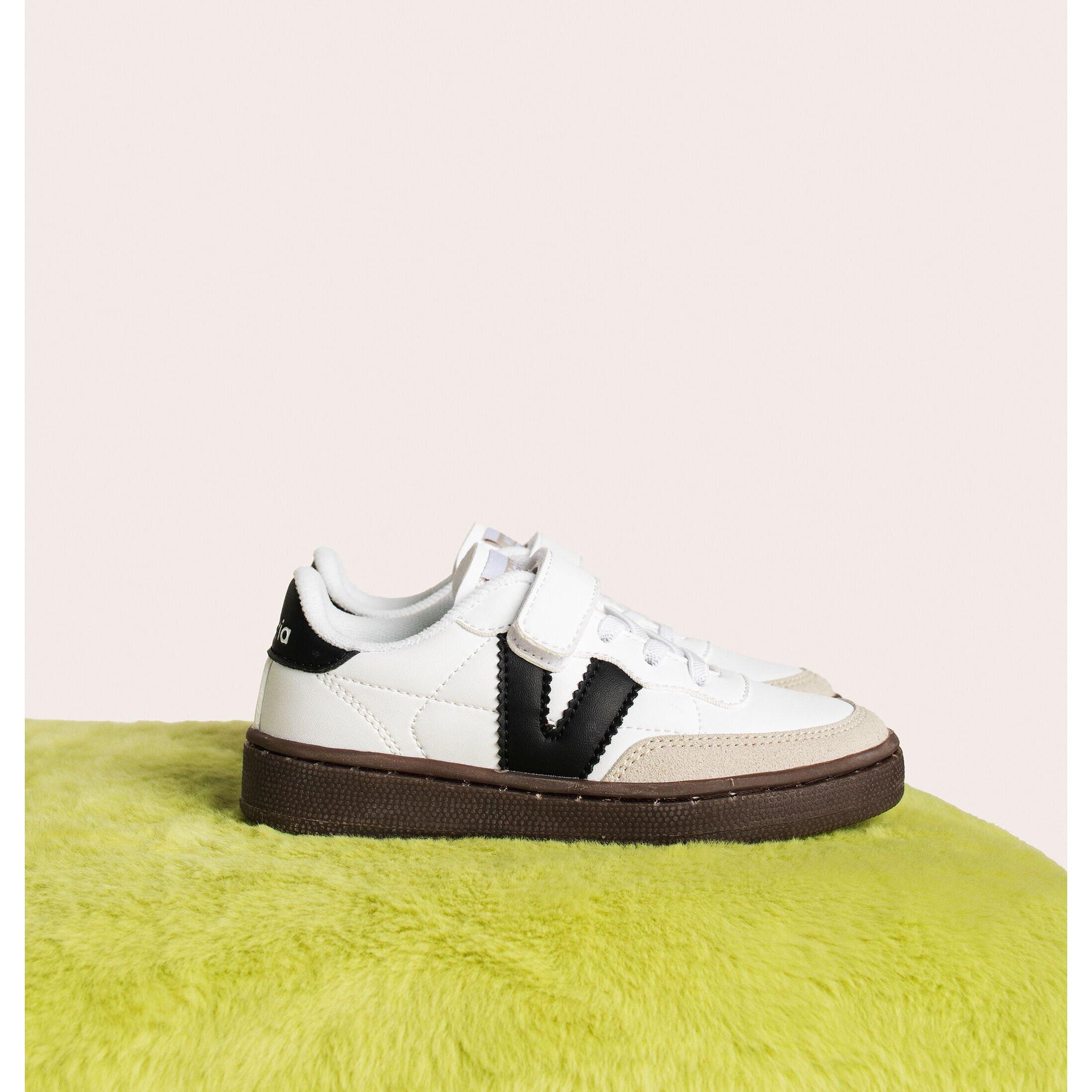 Victoria  sneakers oslo efecto piel blanches 