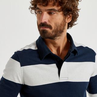 La Redoute Collections  Gestreiftes Poloshirt mit langen Ärmeln 