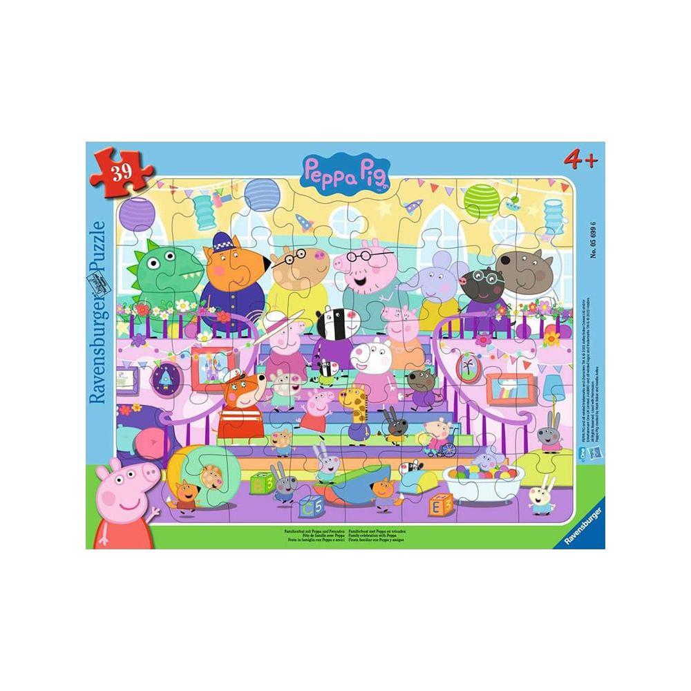 Ravensburger  Puzzle Familienfest mit Peppa und Freunden (39Teile) 