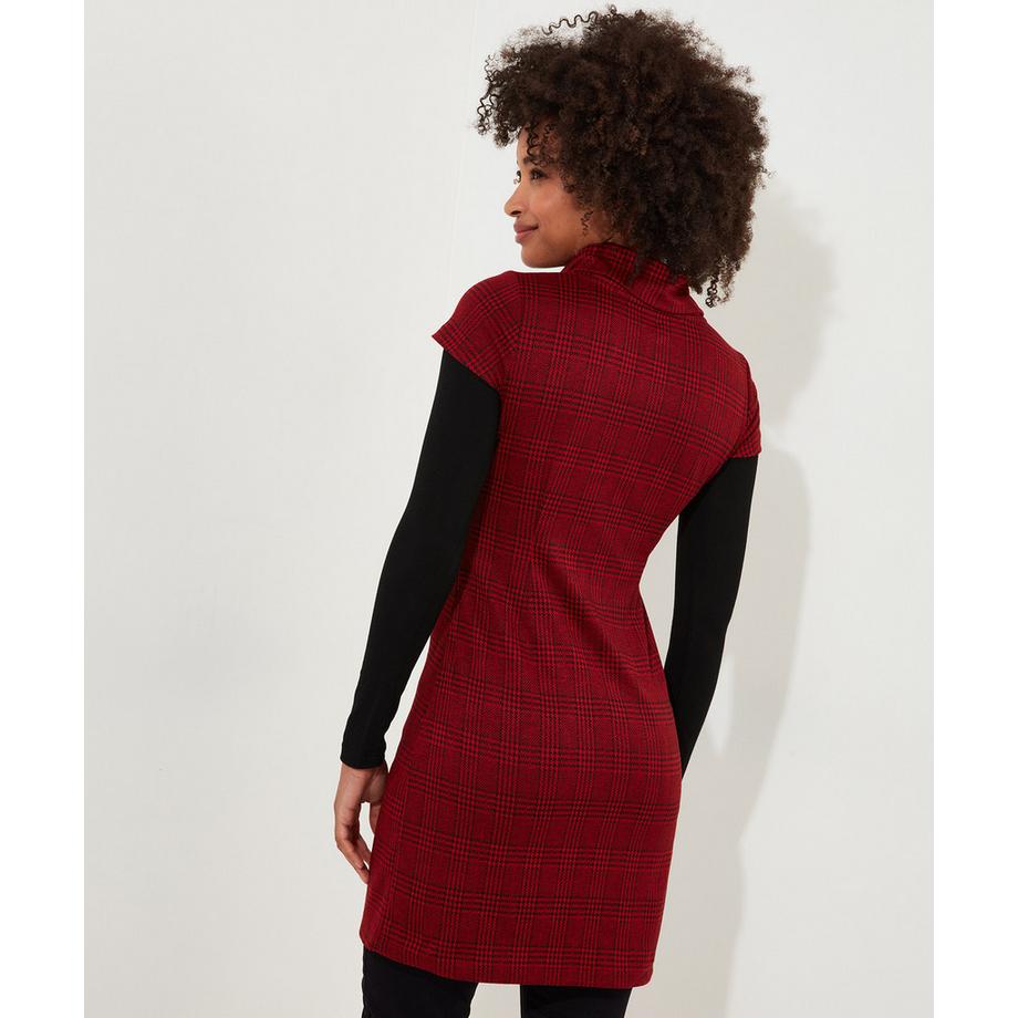 Joe Browns Jacquard Karo Rollkragen Tunika  