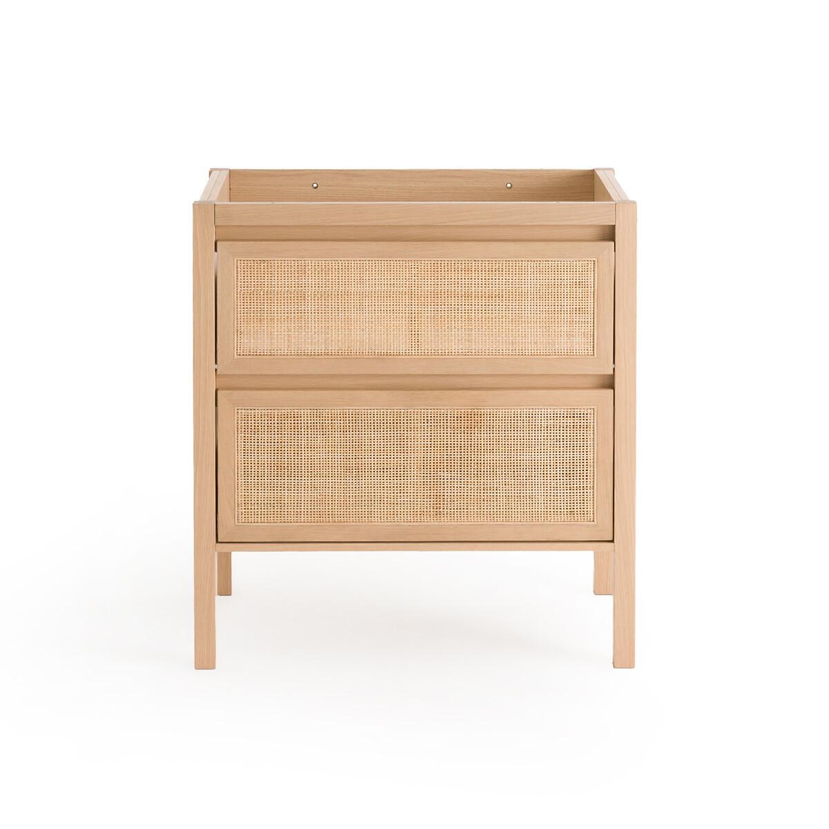 La Redoute Intérieurs Waschtisch Lumpa mit 2 Rattanschubladen  