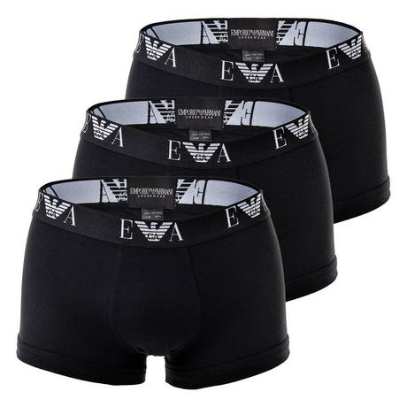 EMPORIO ARMANI Boxershorts 3er Pack Figurbetont  