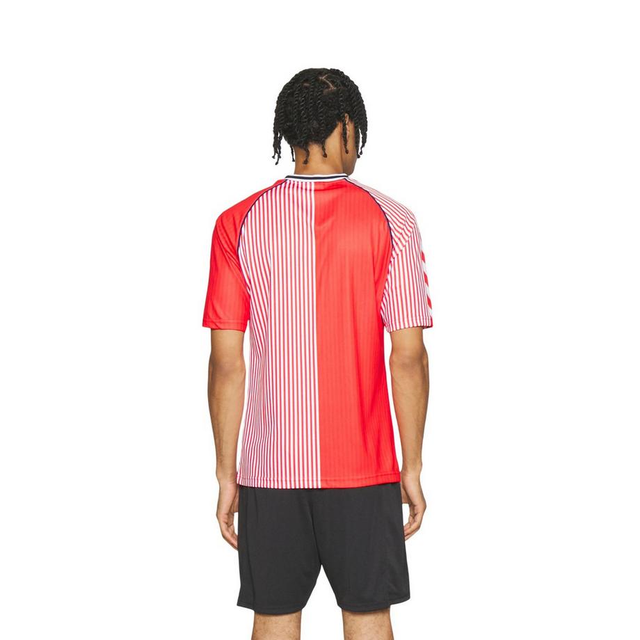 Hummel Fussballtrikot mit Streifenmuster  