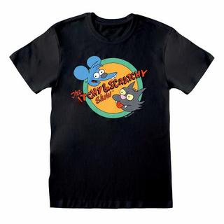 The Simpsons  Tshirt ITCHY AND SCRATCHY SHOW 