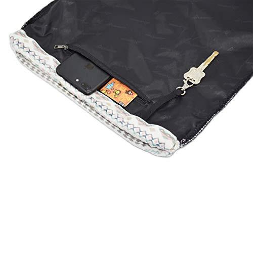 Only-bags.store Unisex Canvas Hipster Print Turnbeutel  