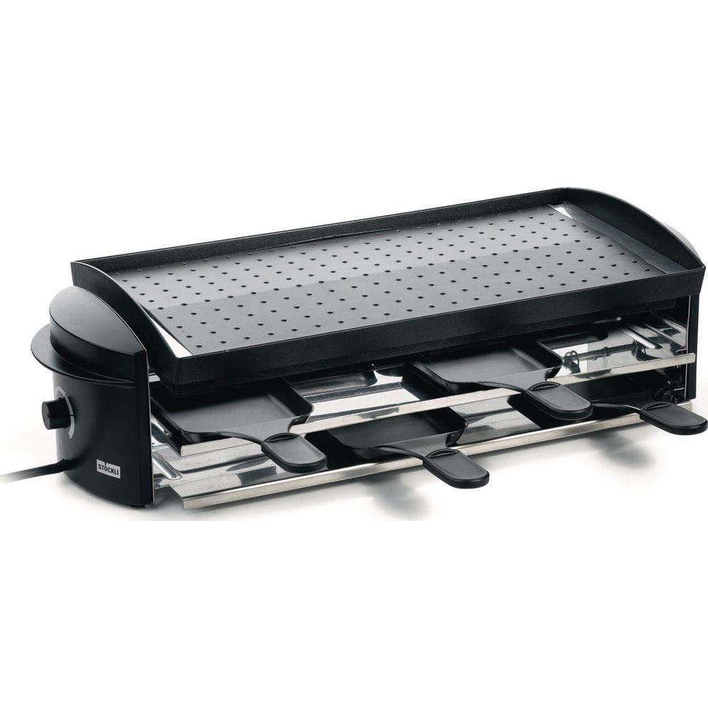 Stöckli Cheeseboard V8 Grill Raclettegrill für 8 Personen 230V  