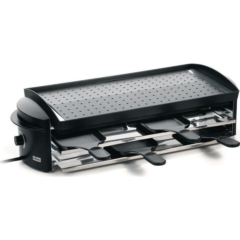 Stöckli Cheeseboard V8 Grill Raclettegrill für 8 Personen 230V  