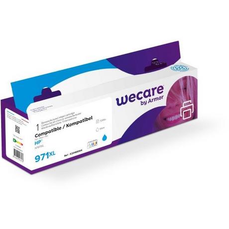 wecare  WECARE Tinte 971XL rebuilt cyan CN626AEWE zu HP OJ Pro X451 106ml 