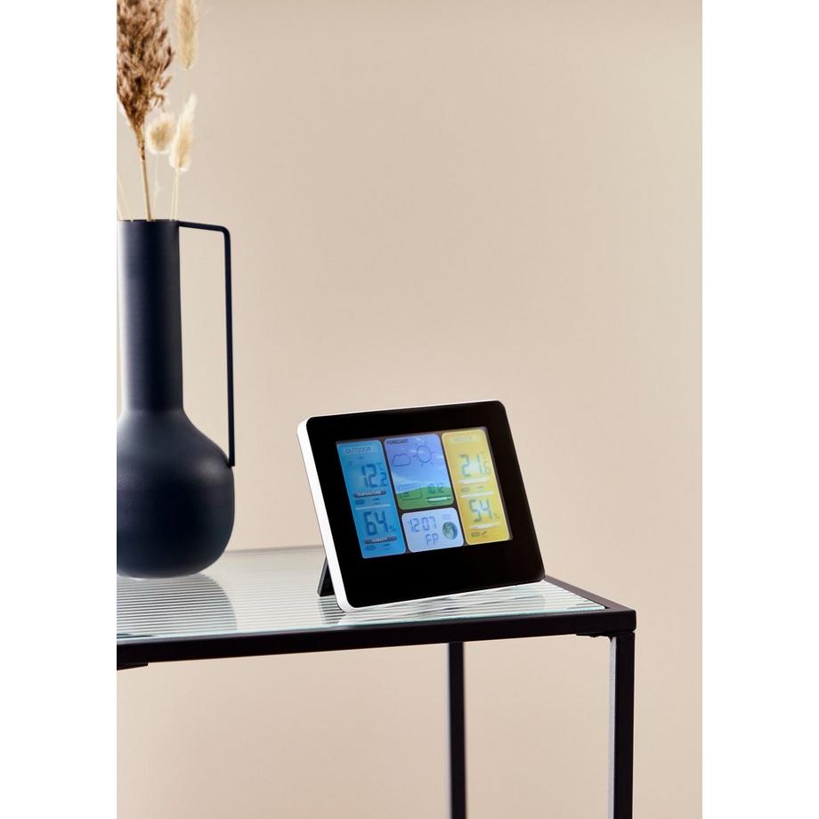 SCHOU  Station météo sans fil avec adaptateur 