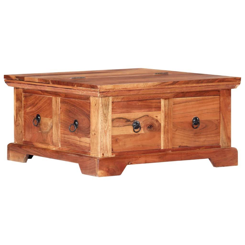 VidaXL Table basse bois d'acacia  