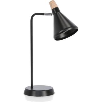 Lampe à poser Brill noir 26x15x46