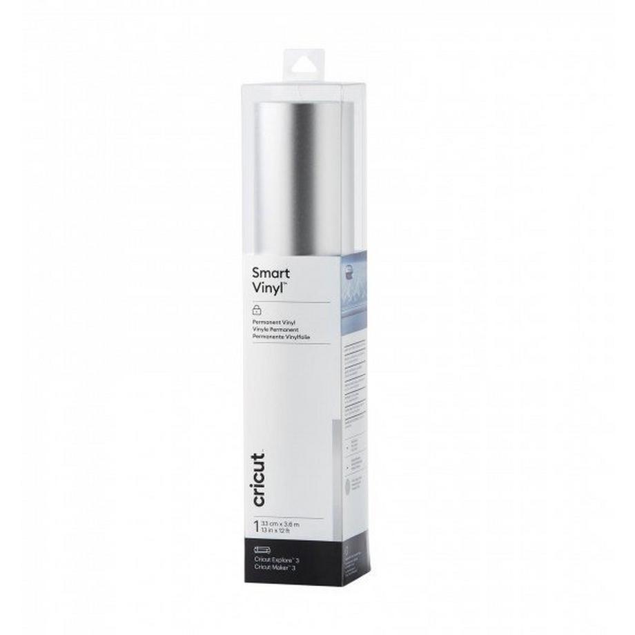 Vinylfolie Smart Permanent (1 x, 33 x 366cm, Silber)