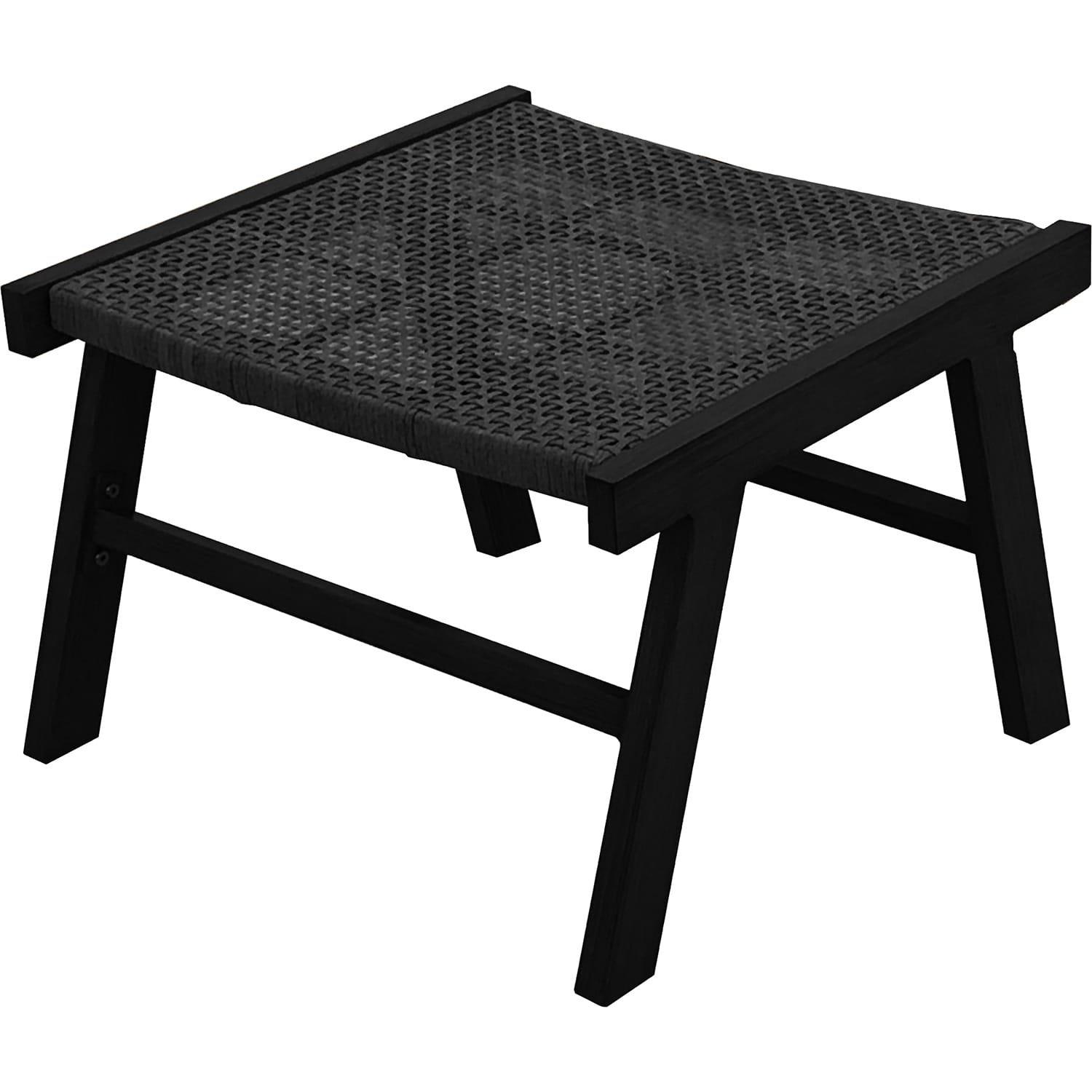 mutoni Tabouret en aluminium PUK, noir  