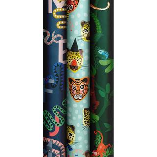 STEWO INTERNATIONAL STEWO Geschenkpapier Jungle Boys 2528149899 70x200cm FSC  