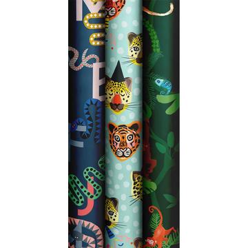 STEWO Geschenkpapier Jungle Boys 2528149899 70x200cm FSC