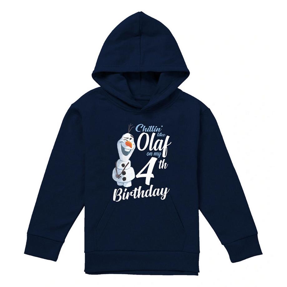 Sweat À Capuche 4ème Anniversaire Chillin Like Olaf