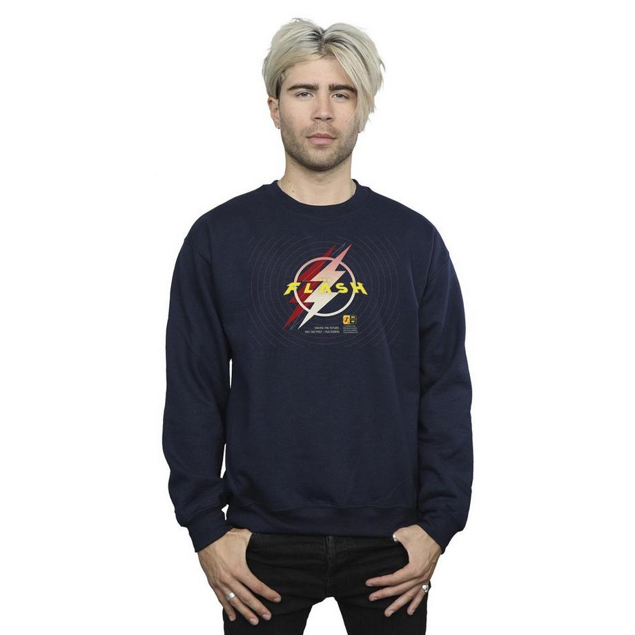 DC COMICS Flash Logo Sweatshirt Col Rond  