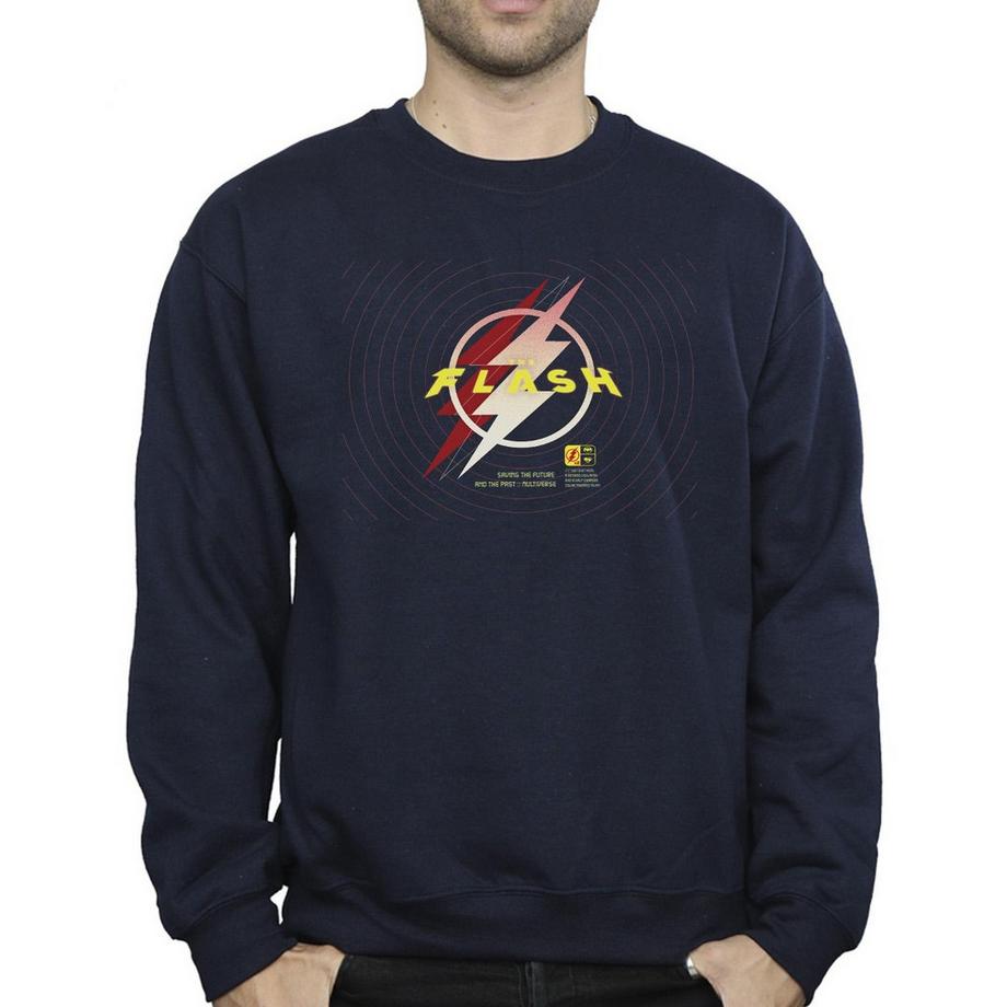 DC COMICS Flash Logo Sweatshirt Col Rond  