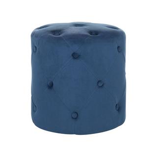 Beliani Pouf en Velours Glamour COROLLA  