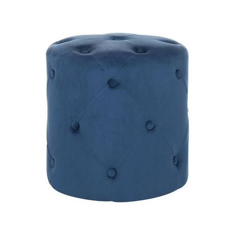 Beliani Pouf en Velours Glamour COROLLA  