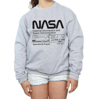 Nasa  Classic Space Shuttle Sweatshirt 