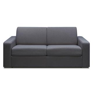 Vente-unique Canapé 3 places convertible express en tissu gris anthracite COGLIO  