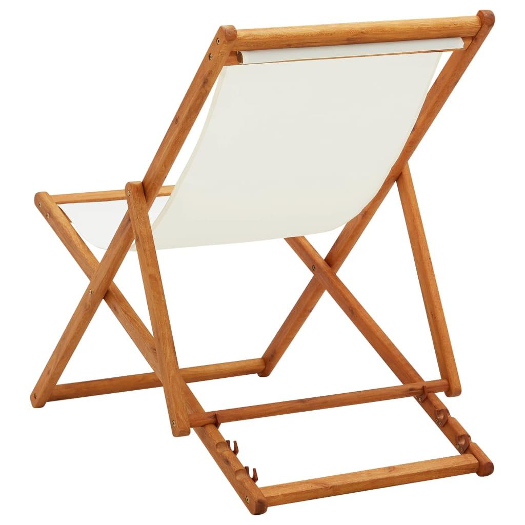 VidaXL Chaise de plage tissu  