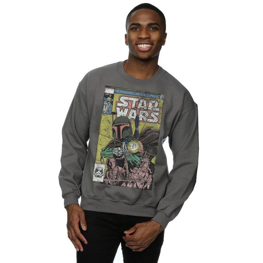 STAR WARS Star Wars Boba Fett Comic Cover Sweatshirt  