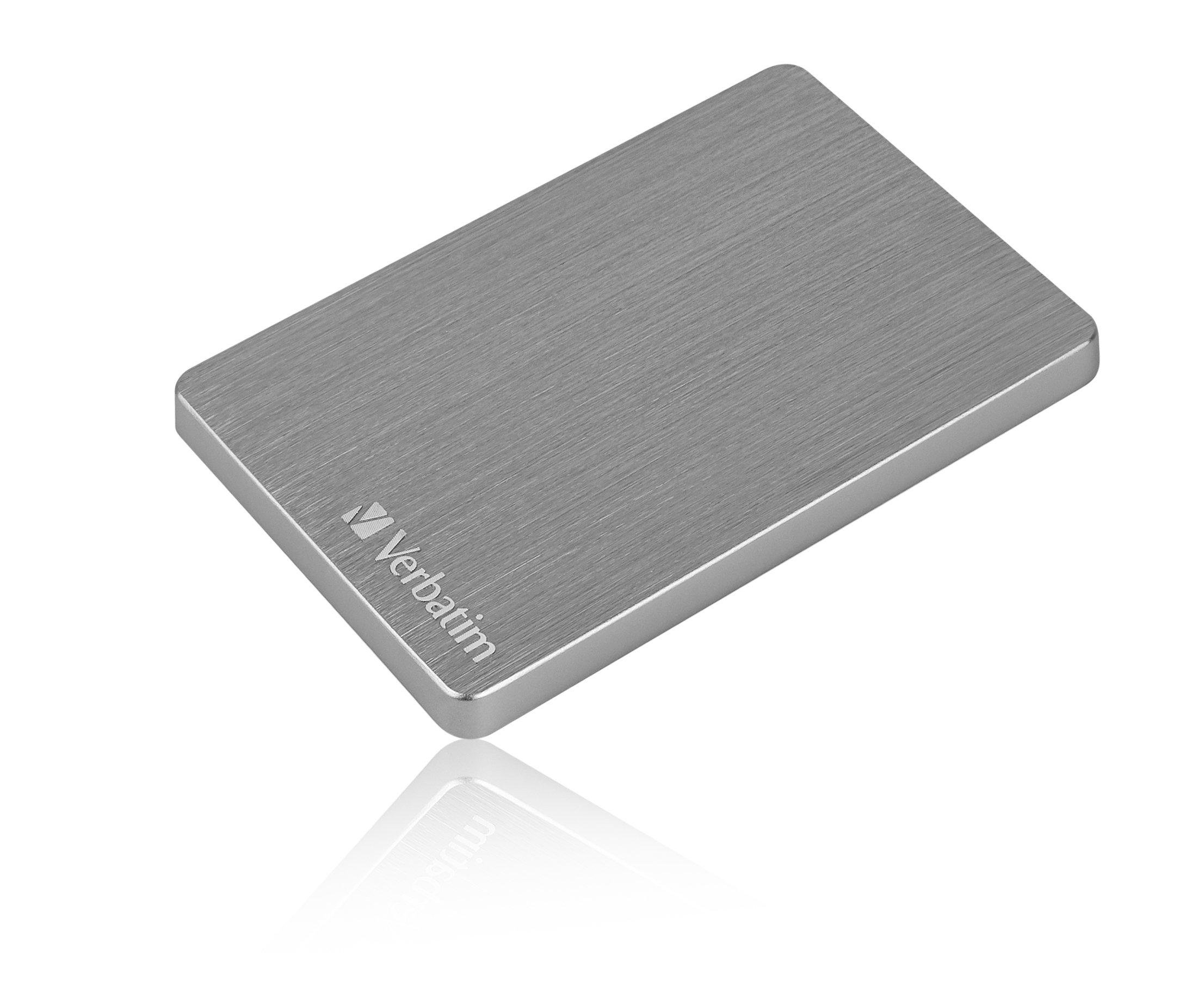 Verbatim  Disco rigido portatile Store 'n' Go ALU Slim da 1 TB Grigio Siderale 