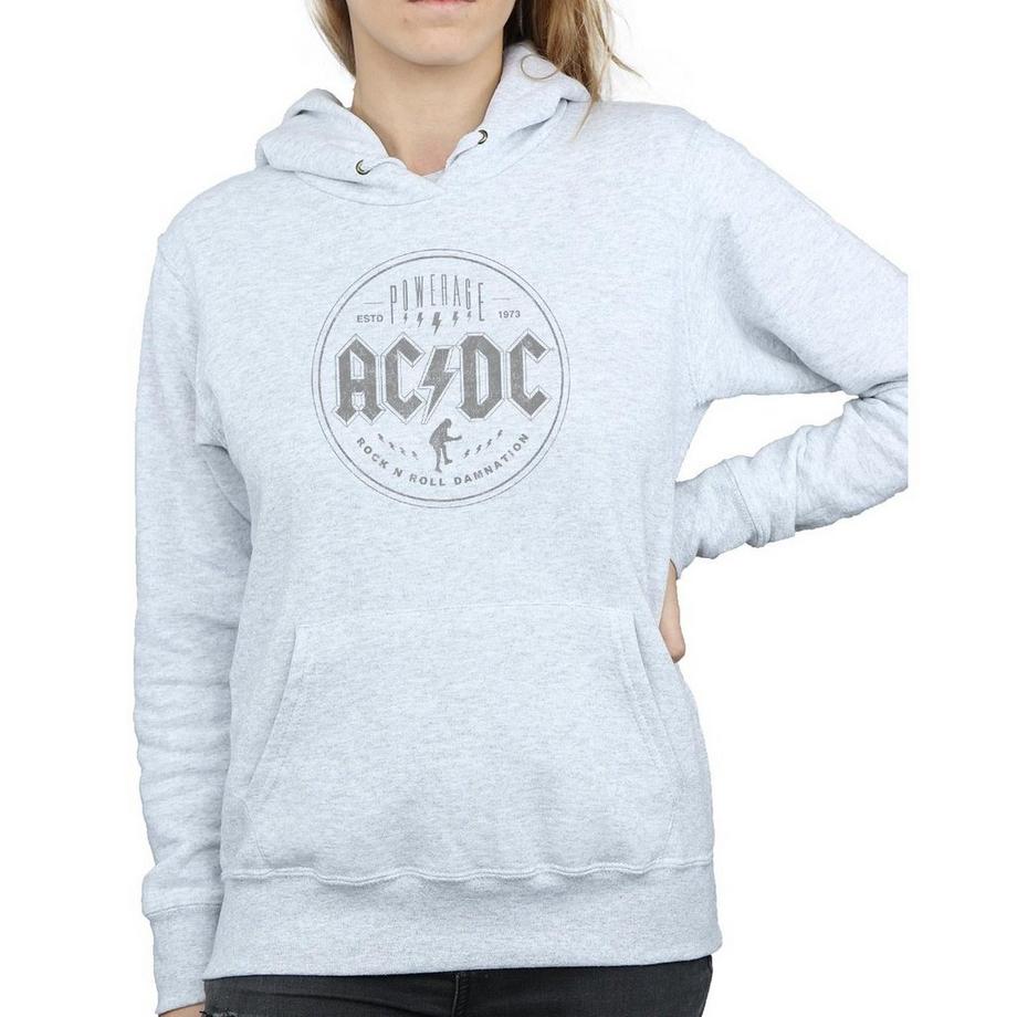 AC/DC Rock N Roll Damnation Felpa con cappuccio  
