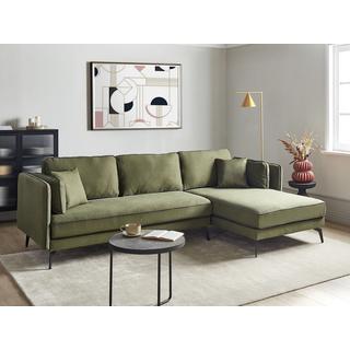 Beliani Ecksofa aus Polyester Modern ALTAN  