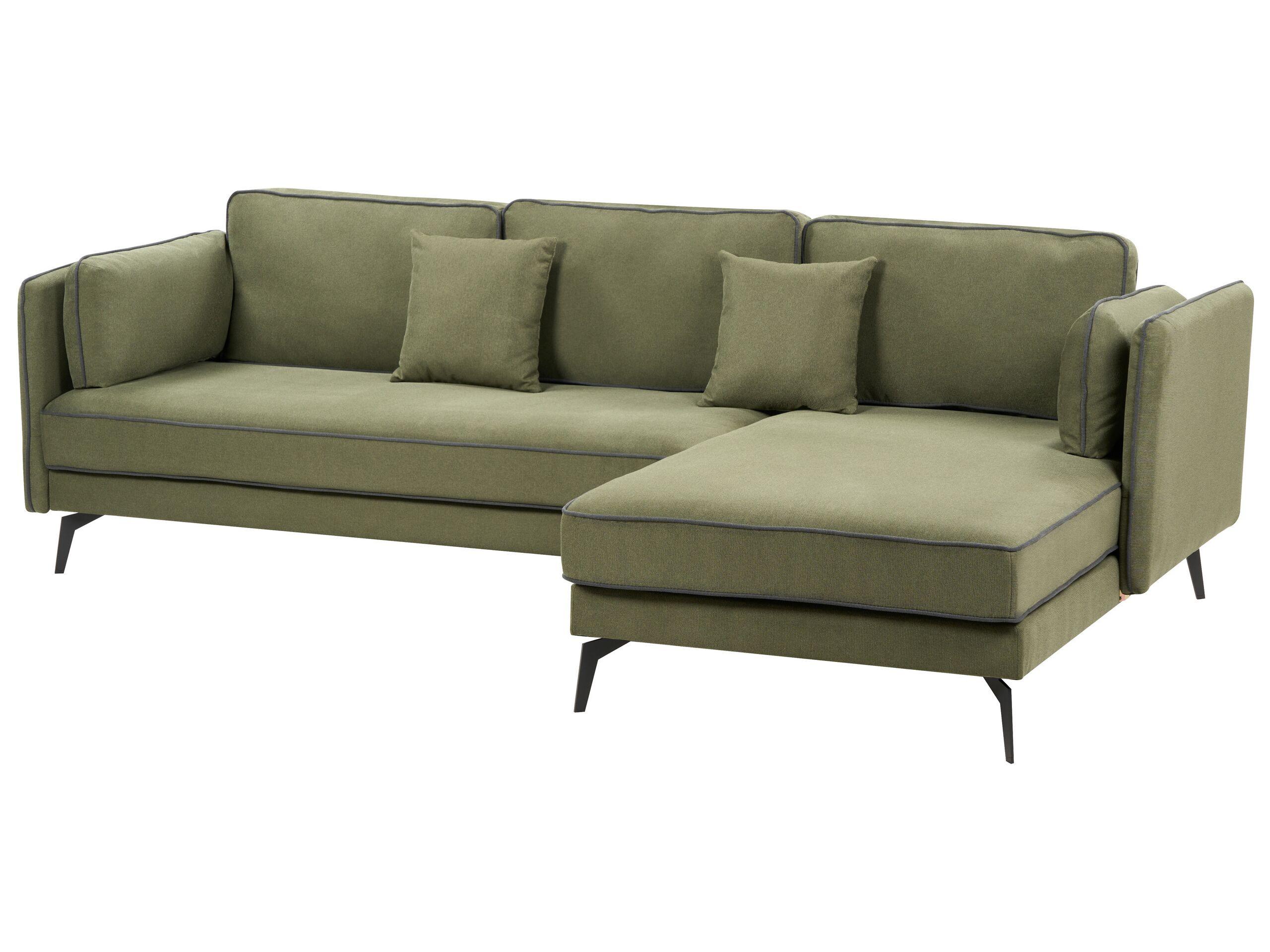 Beliani Ecksofa aus Polyester Modern ALTAN  