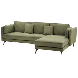 Beliani Ecksofa aus Polyester Modern ALTAN  