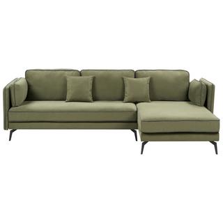 Beliani Ecksofa aus Polyester Modern ALTAN  