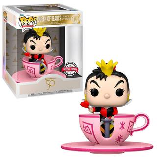 Funko  Figurine POP Walt Disney World 50e Reine de Cœur au goûter des fous Exclusif 