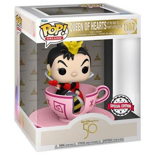 Funko  Figurine POP Walt Disney World 50e Reine de Cœur au goûter des fous Exclusif 