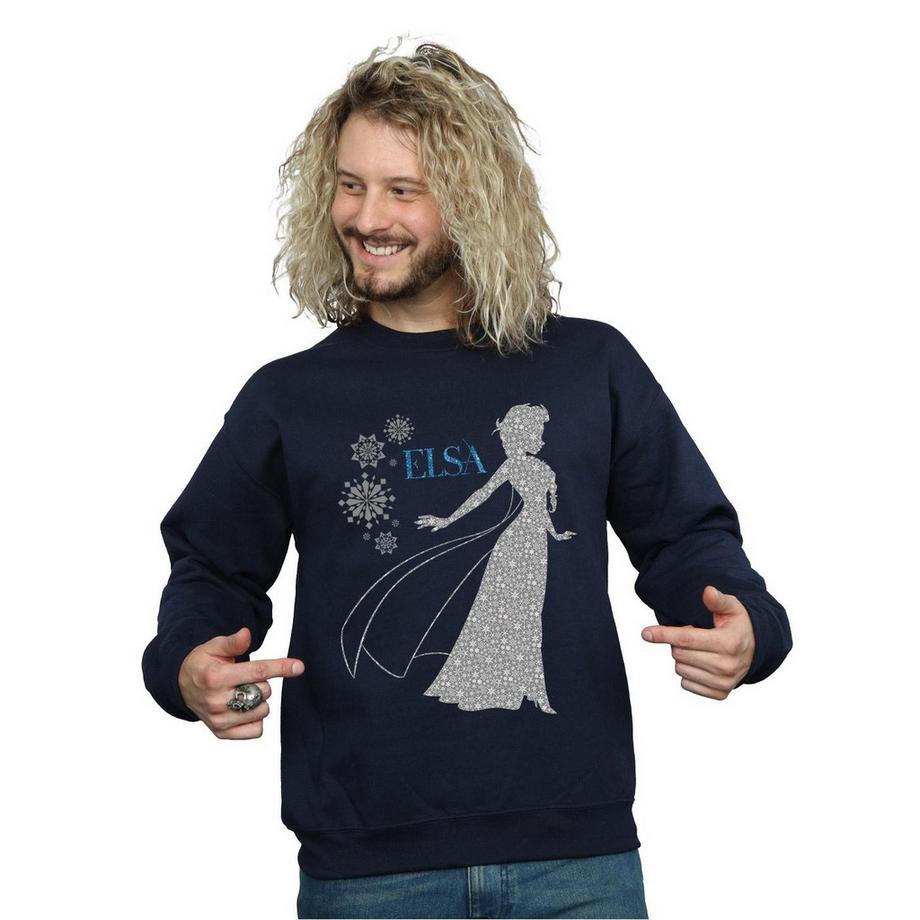 Disney Frozen Elsa Flocon de Neige Imprimé Sweatshirt  
