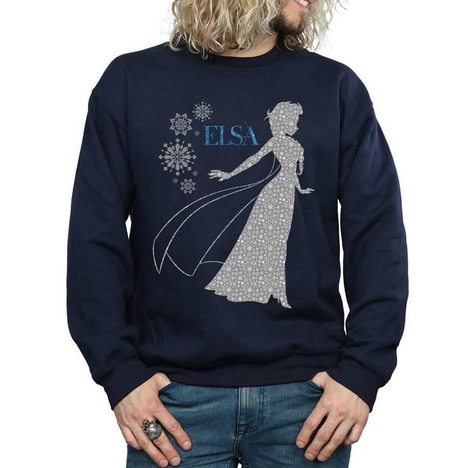 Disney Frozen Elsa Flocon de Neige Imprimé Sweatshirt  