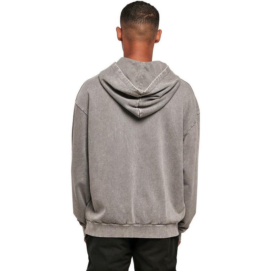 Build Your Own Felpa con cappuccio Oversized Acid Wash  