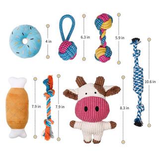 Activity-board  Jouets pour chiots - 7 pièces 