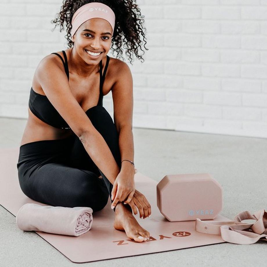 YEAZ  SOUL MATE Yoga Handtuch - velvet glow 