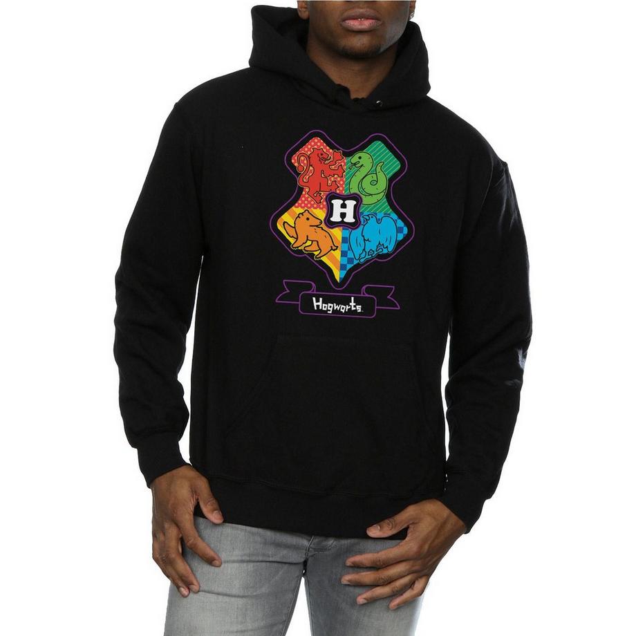 HARRY-POTTER Hogwarts Wappen Kapuzenpullover  