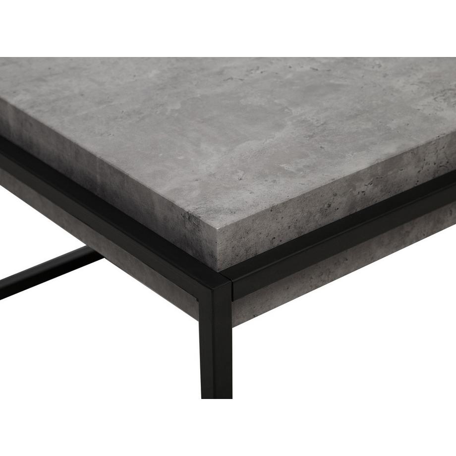 Beliani Table basse en MDF Industriel ALTOS  