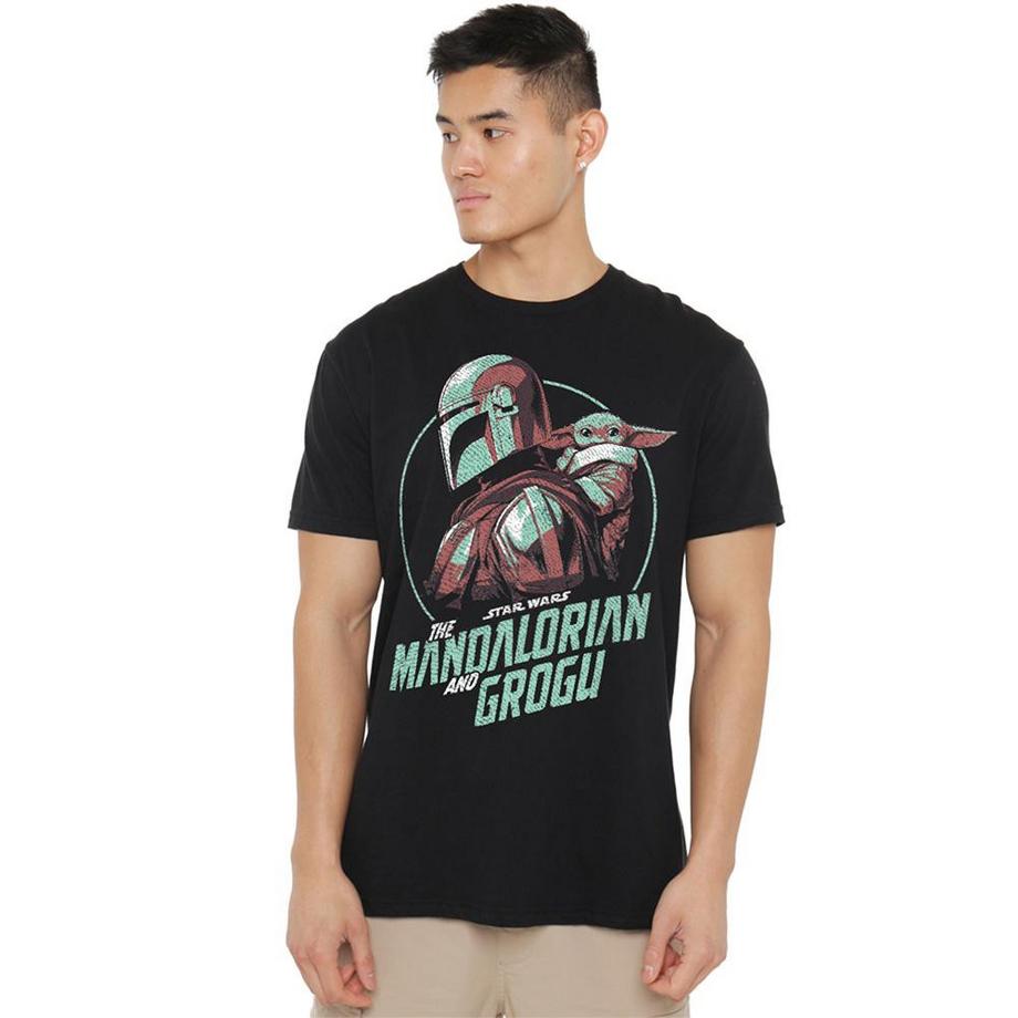 Star Wars: The Mandalorian  T-ShirtMotif Grogu Carry 