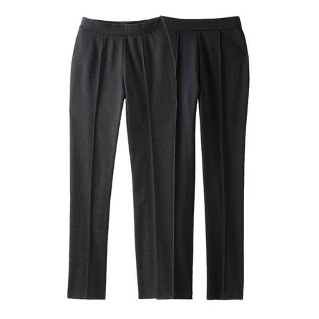 Damart  Lot de 2 pantalons maille milano. 