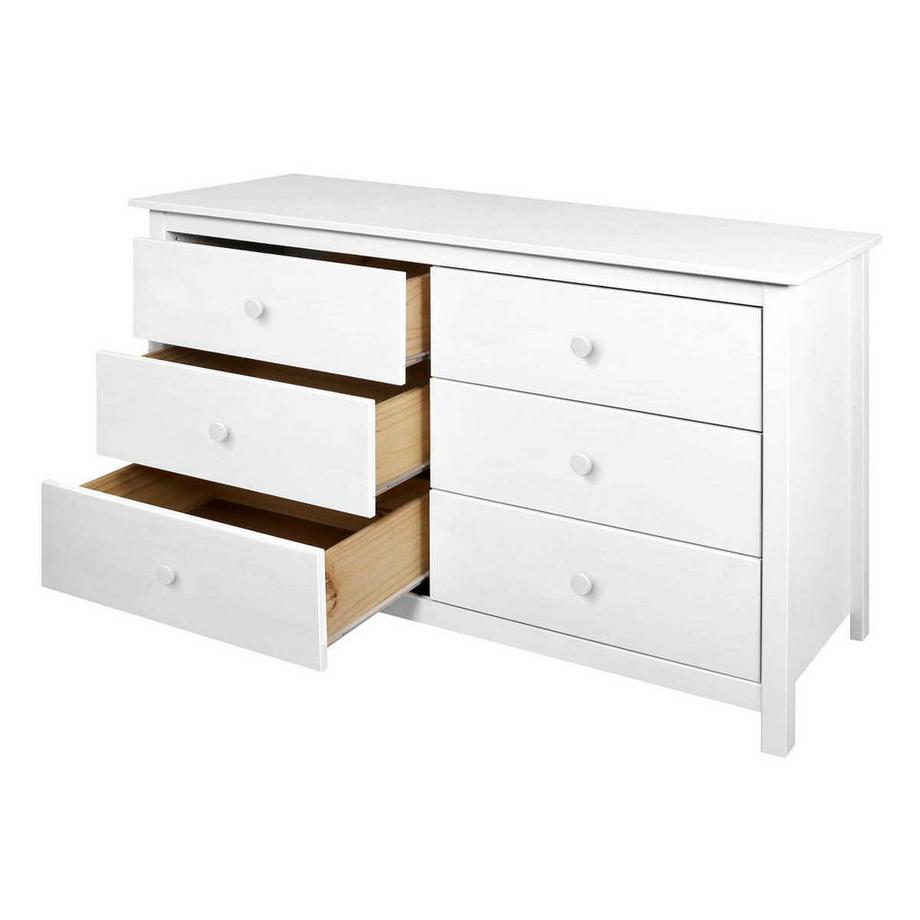 mutoni Kommode Versia Kiefer weiss 130x80  