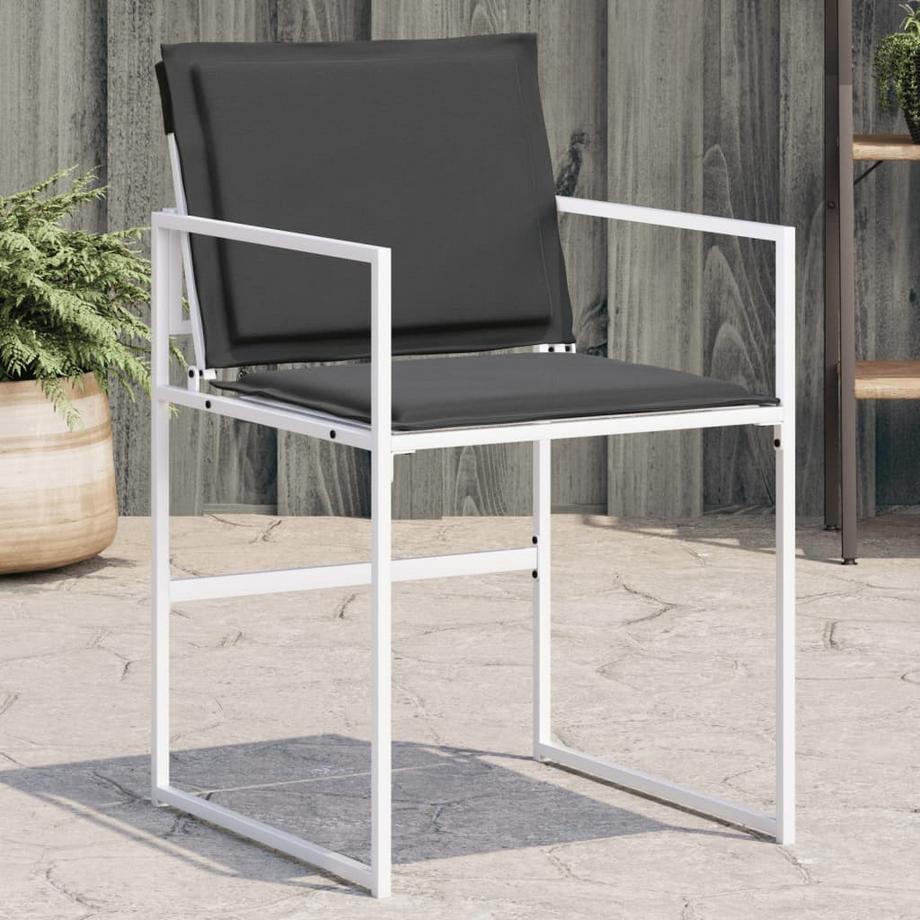 VidaXL Gartenstuhl stahl  